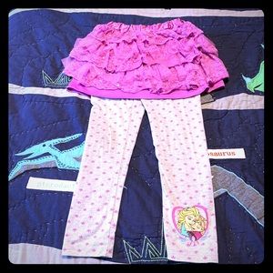 6T frozen leggings